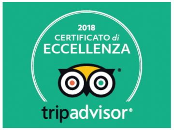 Certificato di eccellenza TripAdvisor